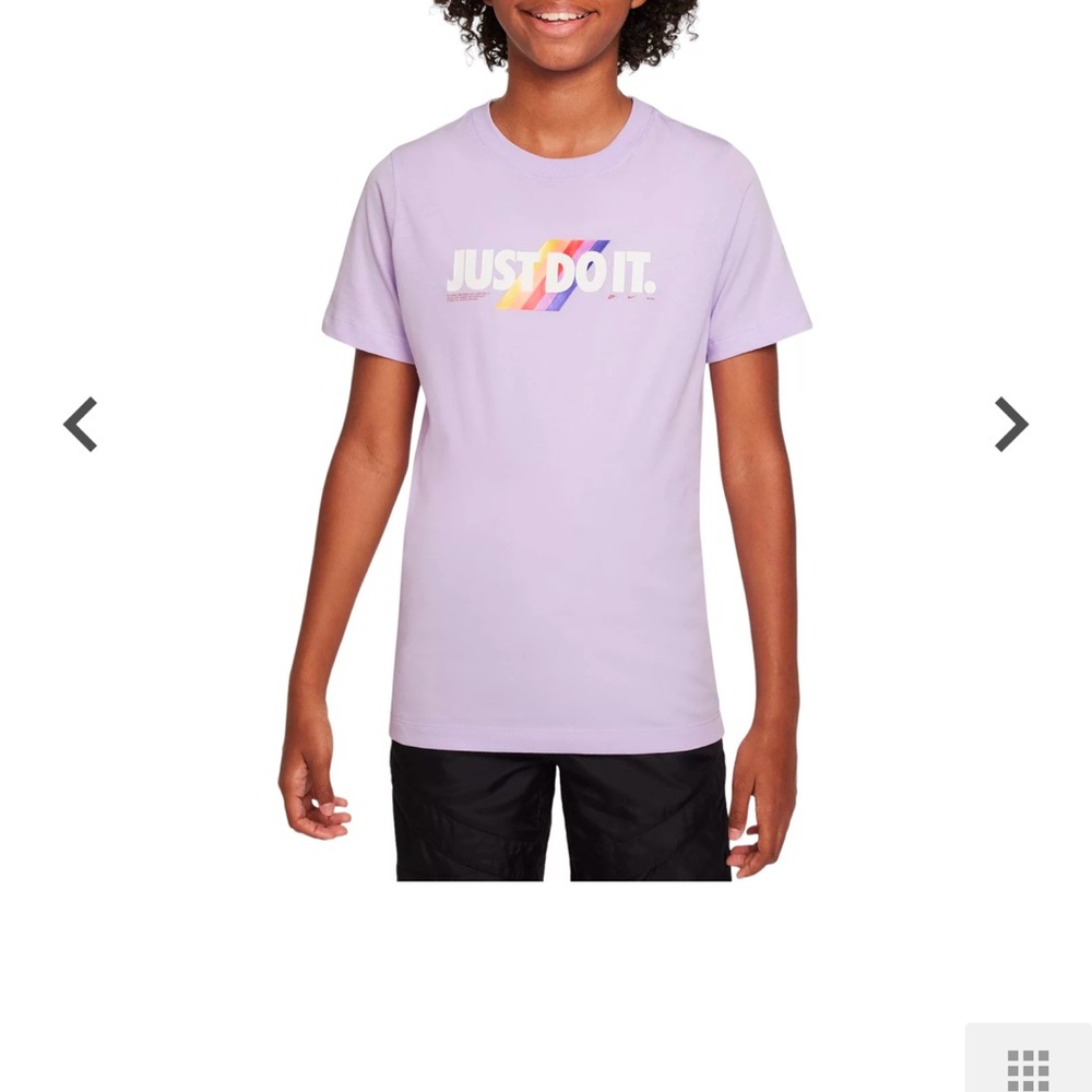 Nike Kids' Sportswear Retro Just Do It T-Shirt - Picture 3 of 7